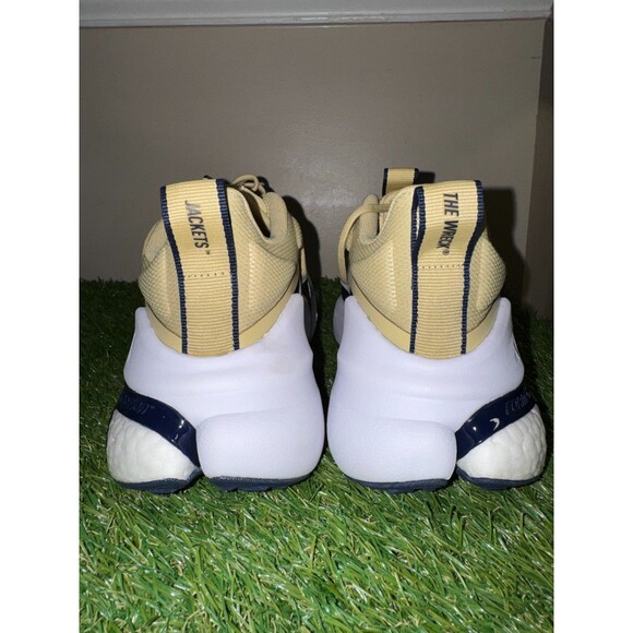 adidas AlphaBoost V2 Georgia Tech GT Yellow Jackets Team Issue Shoes Men 12 NCAA